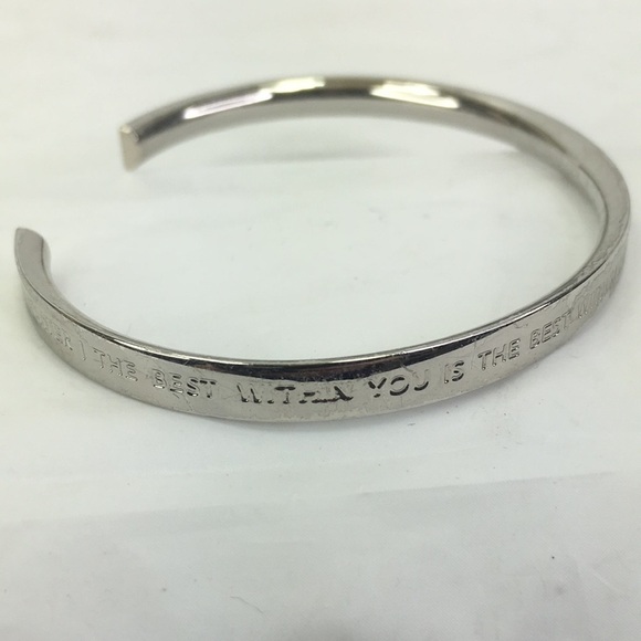 Bracelet DAUGHTER  THE BEST WITHIN YOU IS THE BEST WITHIN ME Stella Valle silver - Picture 1 of 7